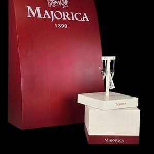 Majorica Sterling Sliver Pearl Earrings